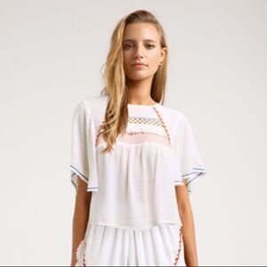 Suboo Dreamweaver‎ Embroidered Top NWT